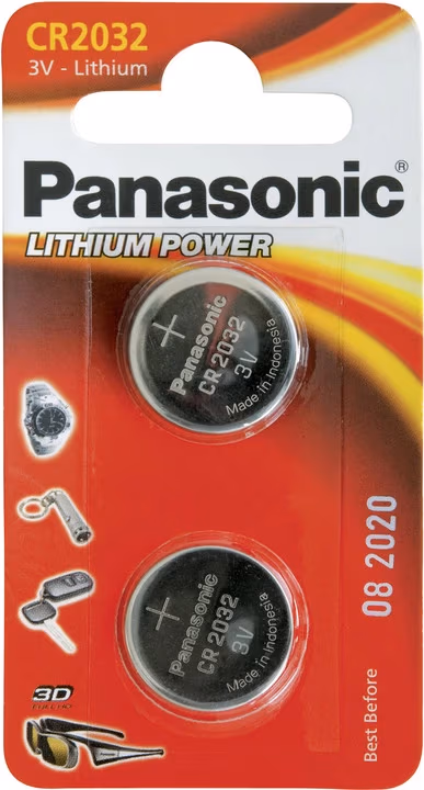 Батарейка Panasonic CR-2032EL/2B