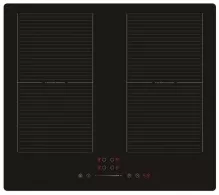 Plita incorporabila inductie Eurolux HBINI6S02B, 4 arzatoare, Negru