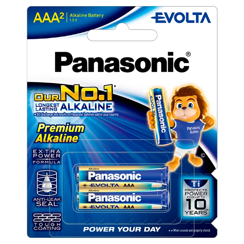 Батарейка Panasonic EVOLTA LR03EG/2B photo 1 Батарейка Panasonic EVOLTA LR03EG/2B photo 1