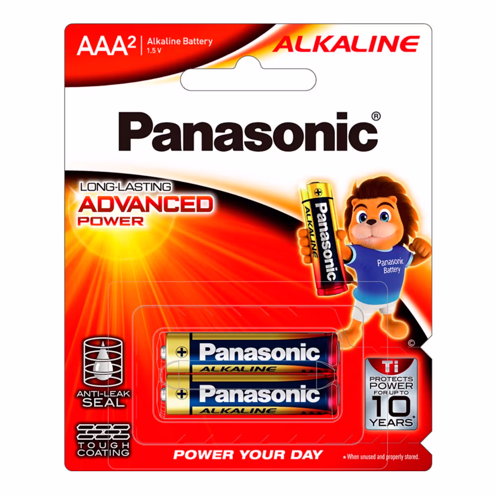 Baterie Panasonic Alkaline Power LR03T/2B