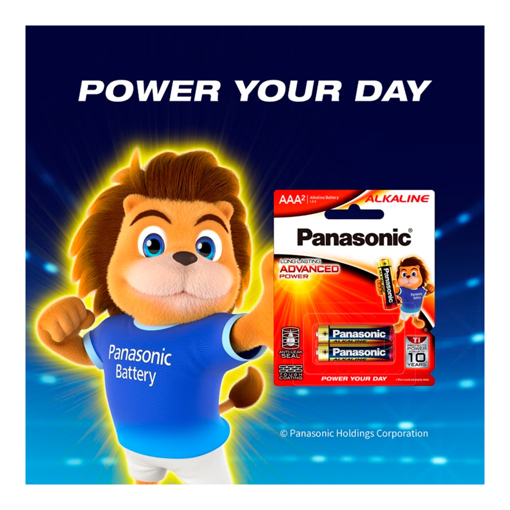 Baterie Panasonic Alkaline Power LR03T/2B photo 2