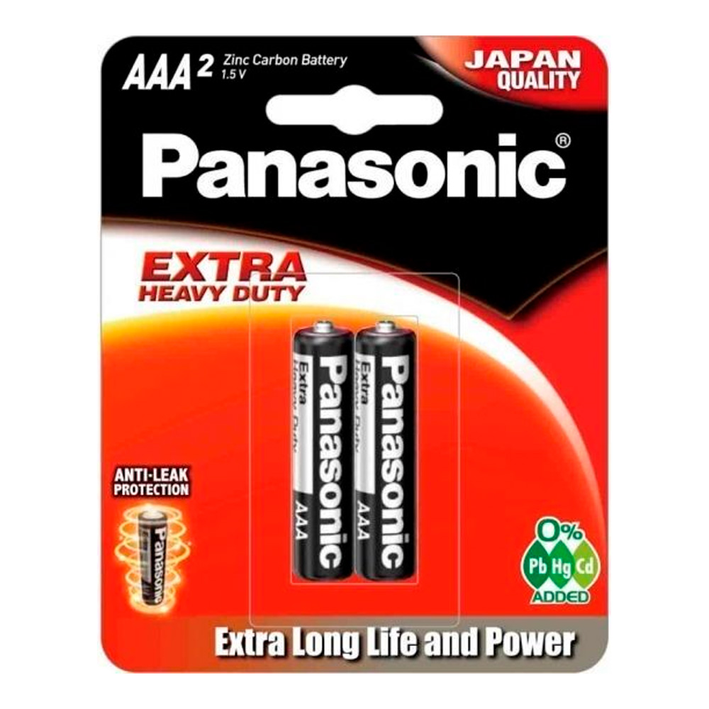 Baterie Panasonic Extra Heavy Duty R03PT/2B photo 1
