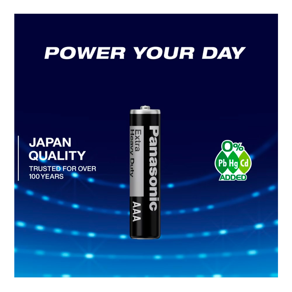 Baterie Panasonic Extra Heavy Duty R03PT/2B photo 3