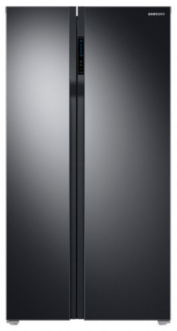 Frigider Side-by-Side Samsung RS55K50A02C / 536 l / 179 cm / A+ / Negru photo 1