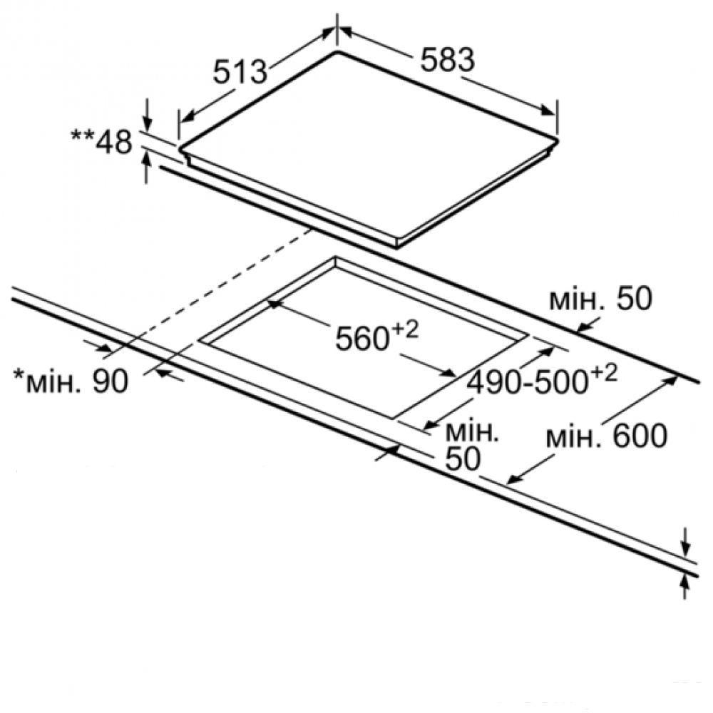 Встраиваемая  электрическая панель Bosch PKF645FP2E photo 5