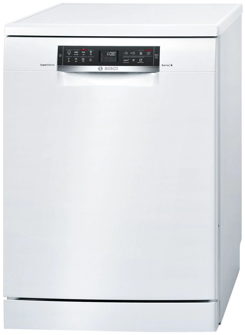 Посудомоечная машина  Bosch SMS68MW02E, 14 комплектов, 8программы, 60 см, A++, Белый