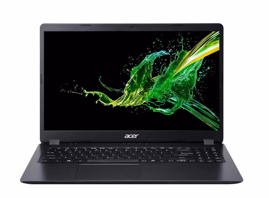 Ноутбук Acer A315-56-382G, Core i3, 4 ГБ ГБ, Linux, Черный 