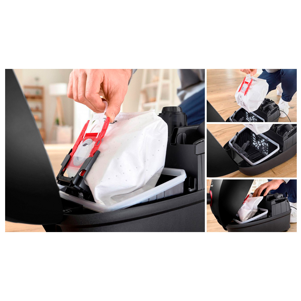 Пылесос с мешком Bosch BGL41POW2H / 850Вт / Black photo 5