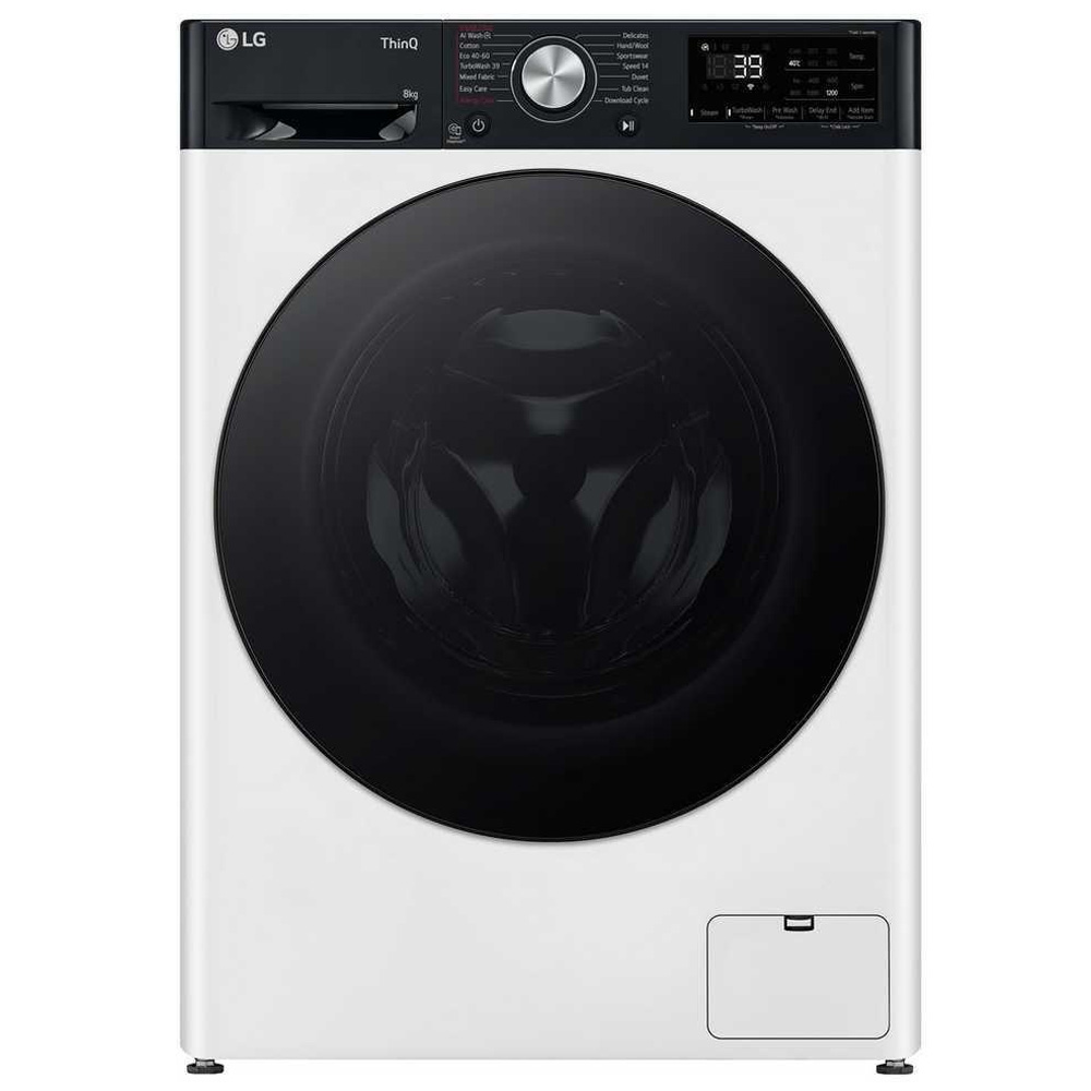 Стиральная машина LG F2WR708S2H 8 кг / 1200 об/мин / A / Белый photo 1