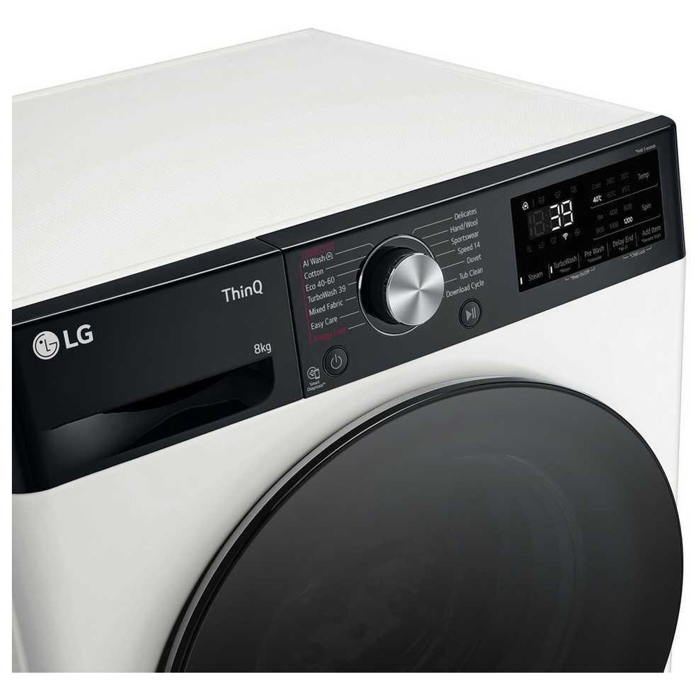 Стиральная машина LG F2WR708S2H 8 кг / 1200 об/мин / A / Белый photo 4