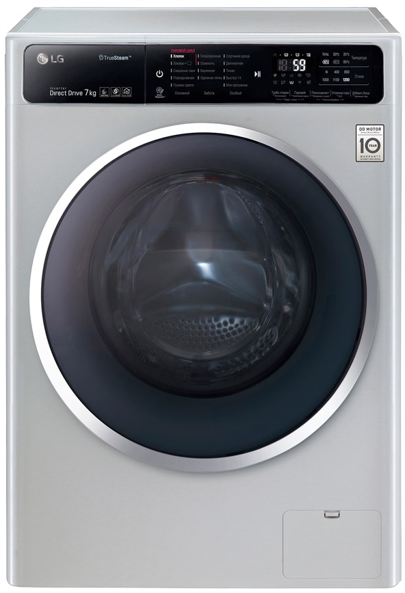Стиральная машина LG F2H7HS2L 7 кг / 1200 об/мин / A+++ / Cерый photo 1 Стиральная машина LG F2H7HS2L 7 кг / 1200 об/мин / A+++ / Cерый photo 1
