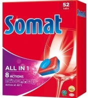 Таблетки для ПММ Somat SomatAllinOne52l