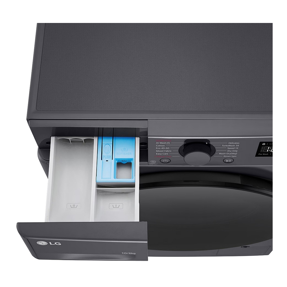 Masina de spalat cu uscator LG F4DR510S2M 10 kg /1400 rot/min /D /Negru photo 4