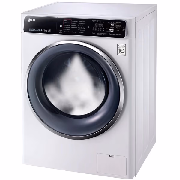 Стиральная машина с сушкой LG F14U1JBH2N, 10.5 кг, 1400 об/мин, A, Белый 