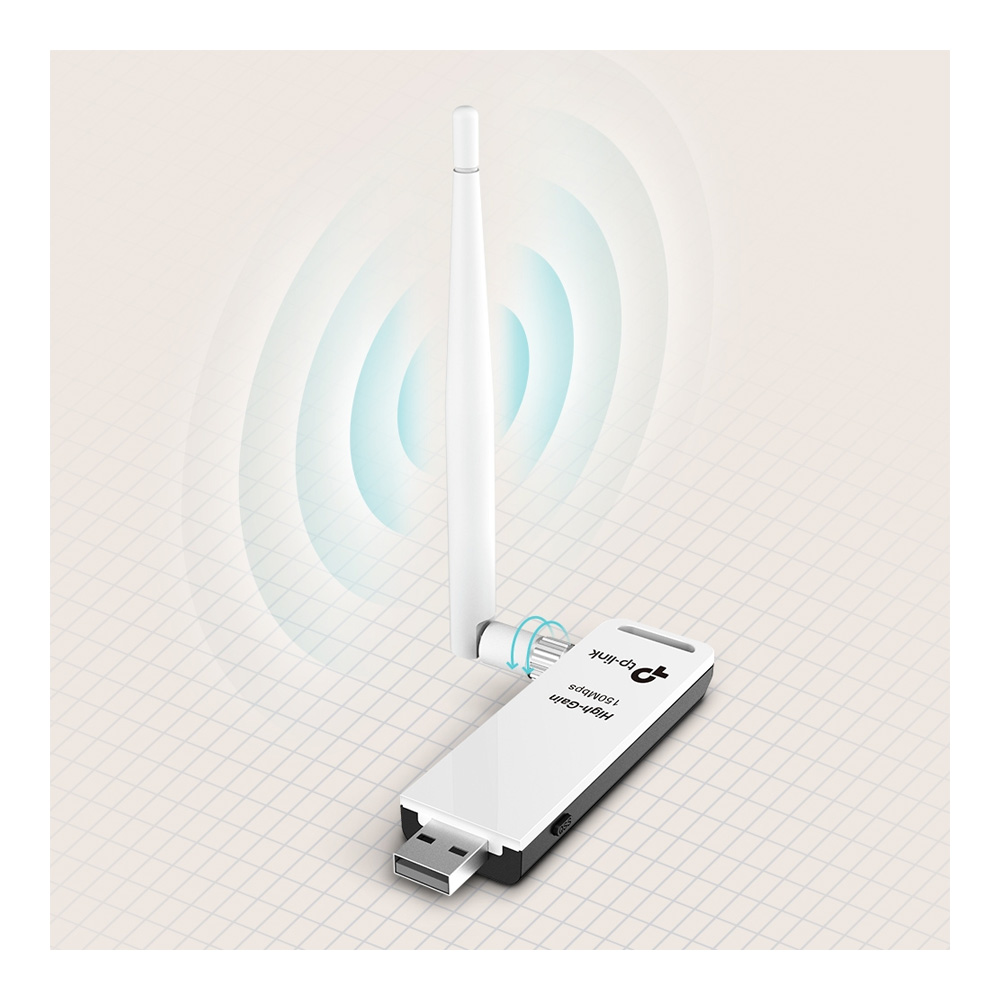 Приемник Wi-Fi TP-Link TLWN722N photo 6