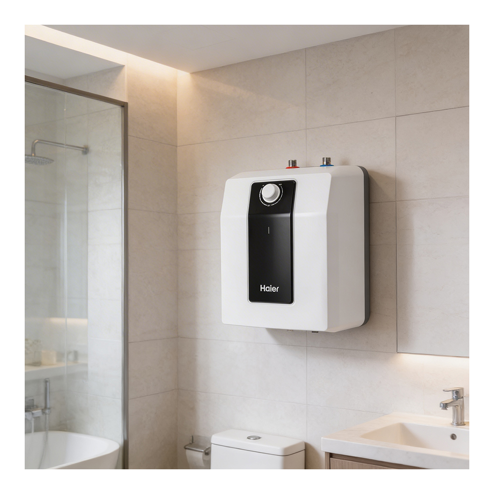 Incalzitor de apa electric vertical Haier  ES15VQ2R / 15 L / Argintiu photo 5