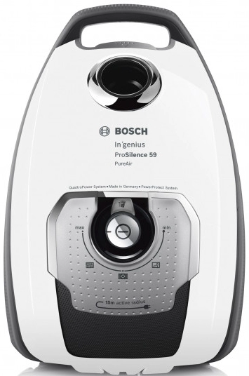 Aspirator cu sac Bosch BGB8A32W, 650 W, 59 dB, Alb
