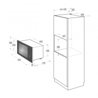 Cuptor cu microunde Gorenje BM6240SY2W thumbnav 3