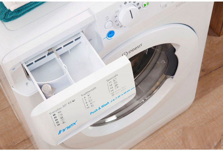 Стиральная машина Indesit BWSA 71052 W 7 кг / 1000 об/мин / A++ / Белый photo 2
