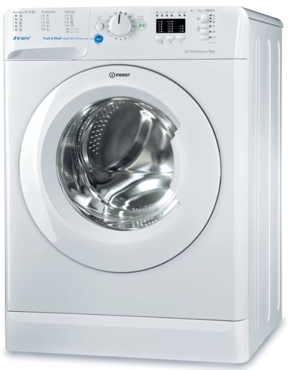 Стиральная машина Indesit BWSE71052W 7 кг / 1000 об/мин / A+++ / Белый photo 1