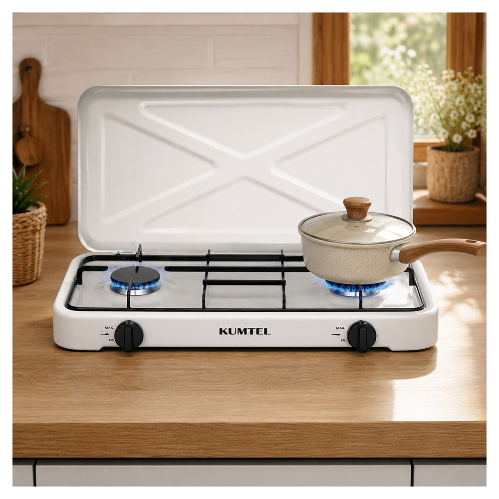 Plita de masa cu gaz Kumtel HGCN-1002W photo 6