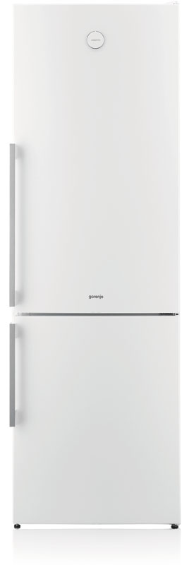 Frigider cu doua usi Gorenje NRK61JSY2W / 306 l / 185 cm / A+ / Alb photo 1
