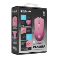 Беспроводная мышь Defender Pandora GM-502 Pink 52501 thumbnav 7