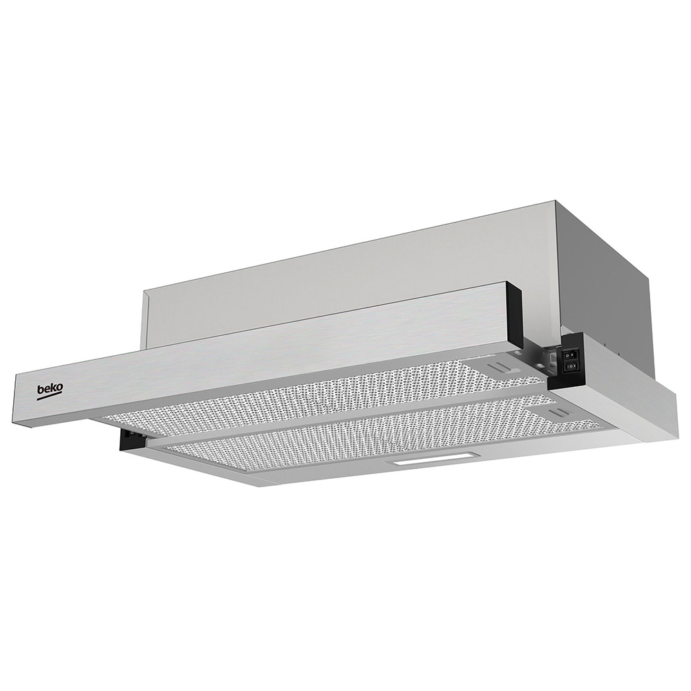 Вытяжка Beko HNT63322X / Телескопическая / До 12 кв.м / Нержавеющая сталь photo 4