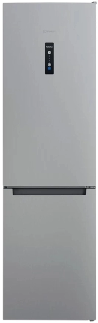 Холодильник с нижней морозильной камерой Indesit INFC9TO32X, 367 л, 202.7 см, E, Серебристый