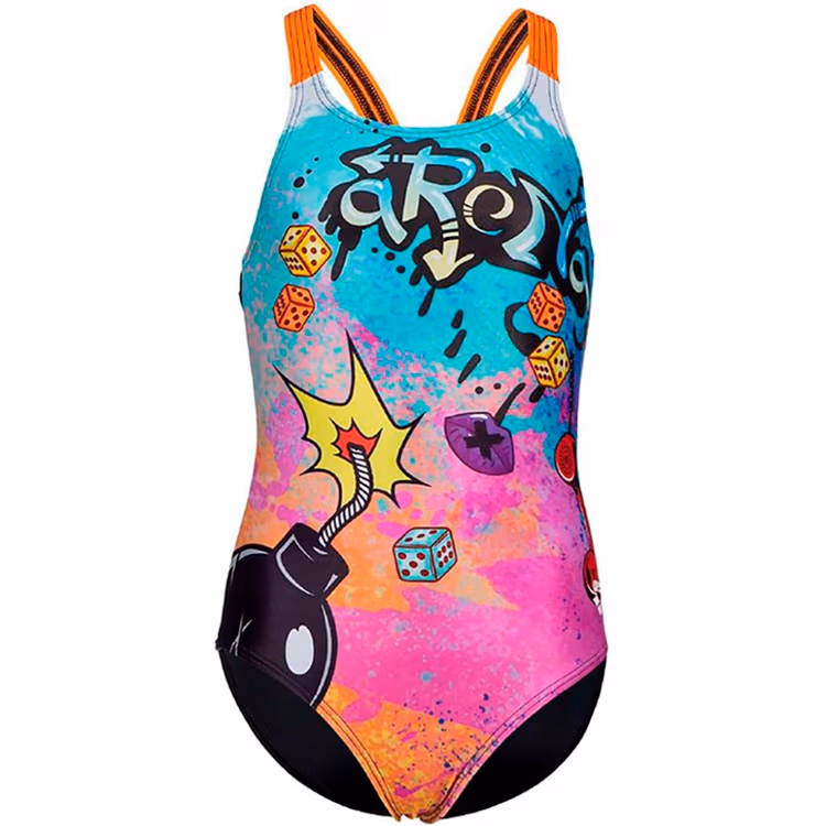 Купальник Arena GIRLS SWIMSUIT V BACK PLACEME