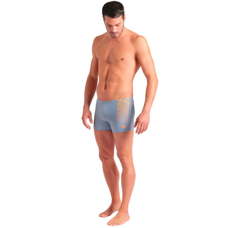 Плавки Arena KIKKO V SWIM SHORT 75 Серый/Оранжевый Мужской photo 4