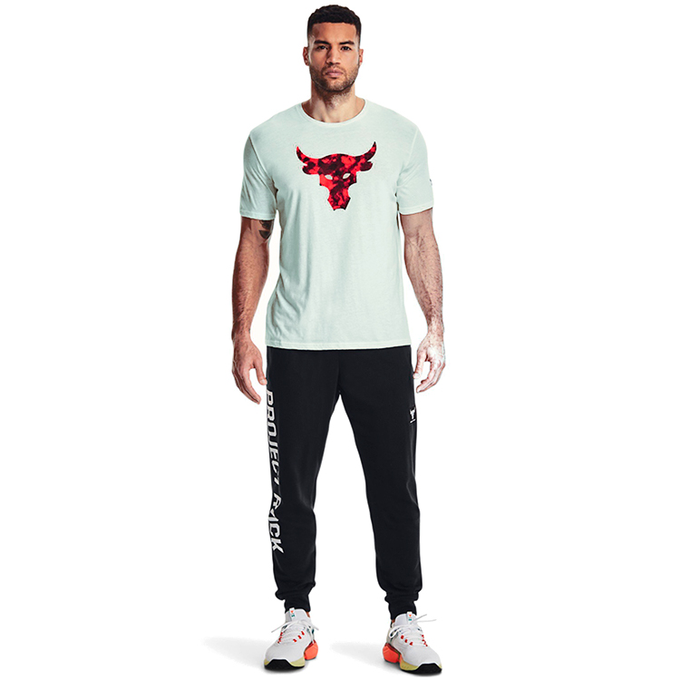 Tricou bărbătesc Under Armour UA M PJT ROCK BRAHMA BULL SS XXL Alb photo 2