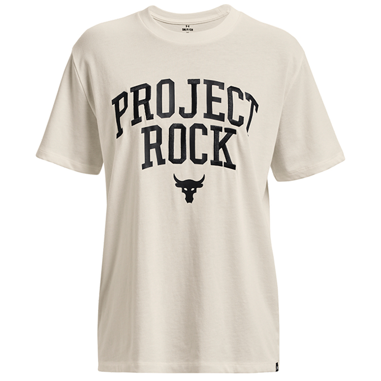 Tricou Under Armour Pjt Rock Hwt Campus T / Femei / L / Bej photo 2