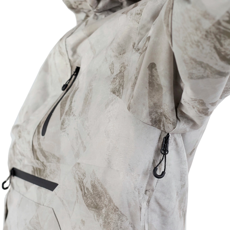 Geacă pt Barbati Fundango Tilbury ECO Logo Anorak S Alb-gri photo 2
