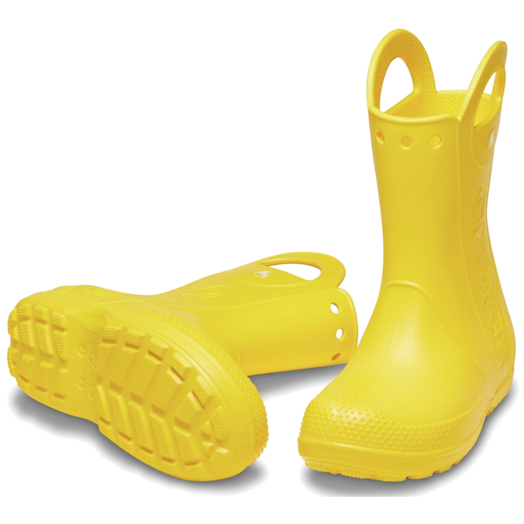 Сапоги Crocs Handle It Rain Boot T / Унисекс / 24-25 / Желтый photo 3