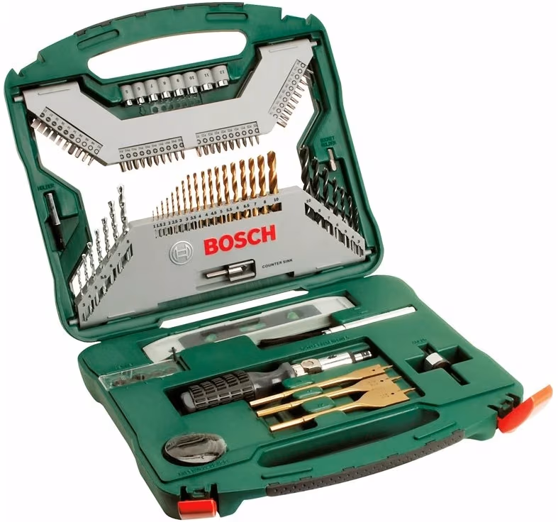 Набор инструментов Bosch 100 ACC  X-Line, 2607019330