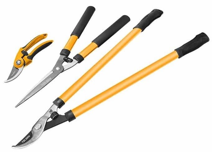 Set 3 foarfece pentru gradina Tolsen photo 1