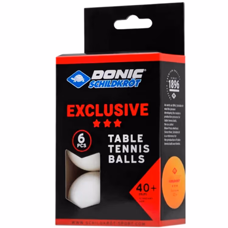 Set mingi tenis de masa 6 buc Donic EXCLUSIVE (Advantgarde) 3 Star 40+