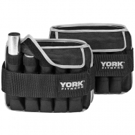 Утяжелители 2x5 кг (пара) YORK Adjustable ankle/wrist weights thumbnav 3