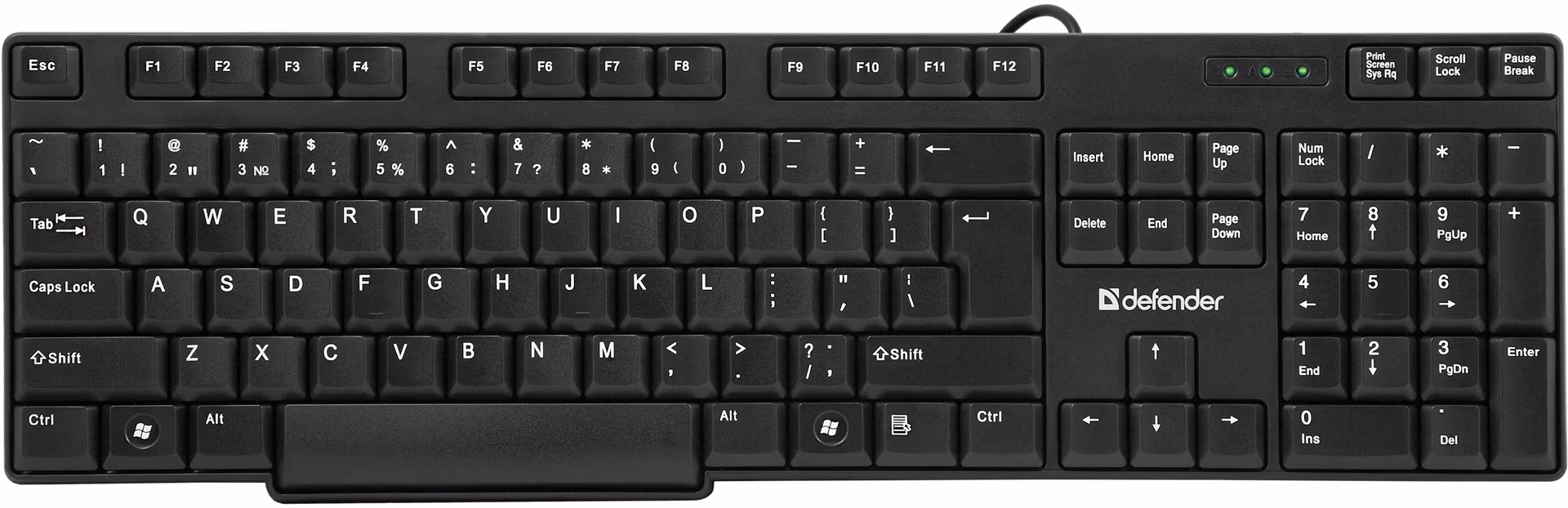 Tastatura cu fir Defender Accent930B 