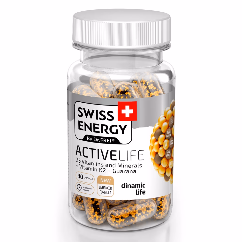 Витамины Swiss Energy NanoCaps Swiss Energy ACTIVELIFE N30 