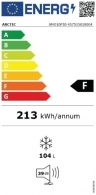 Морозильный ларь Arctic AMO10P30, 104 л, 86 см, F (A+), Белый 