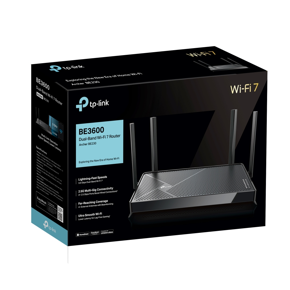 Router TP-Link Archer BE230 Wi-Fi 7 BE3600 photo 9