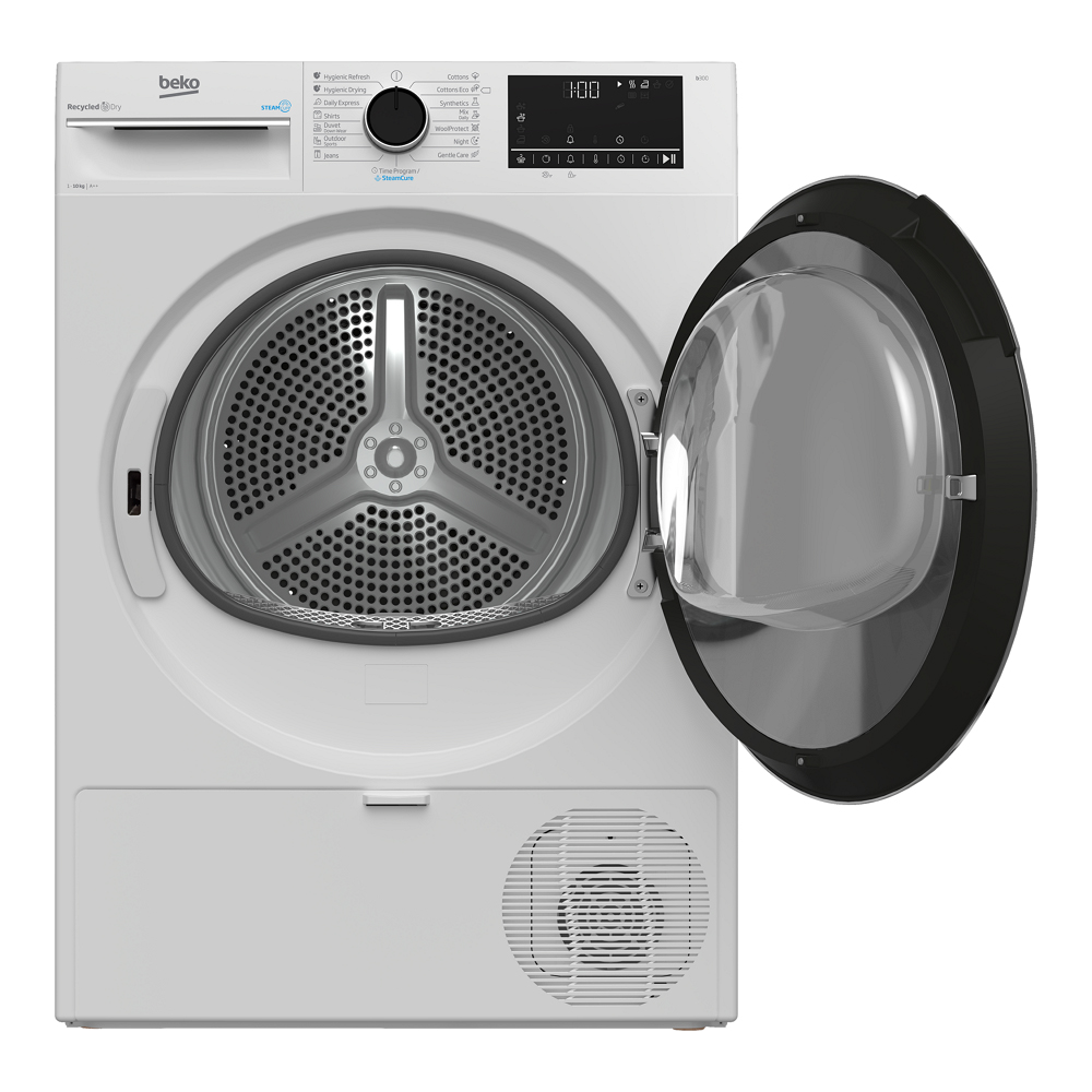 Masina de uscat rufe Beko B3T60230 / 10 kg / A++ / Alb photo 2