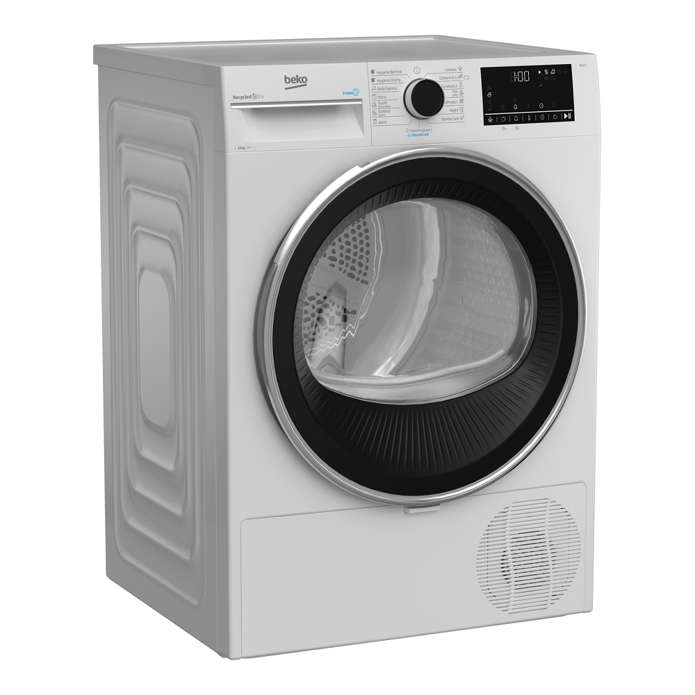 Masina de uscat rufe Beko B3T60230 / 10 kg / A++ / Alb photo 5