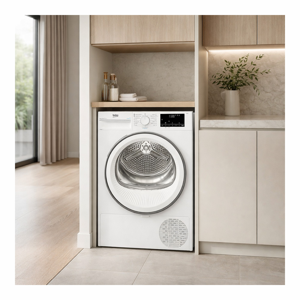 Masina de uscat rufe Beko B3T67230 / 7 kg / A++ / Alb photo 7