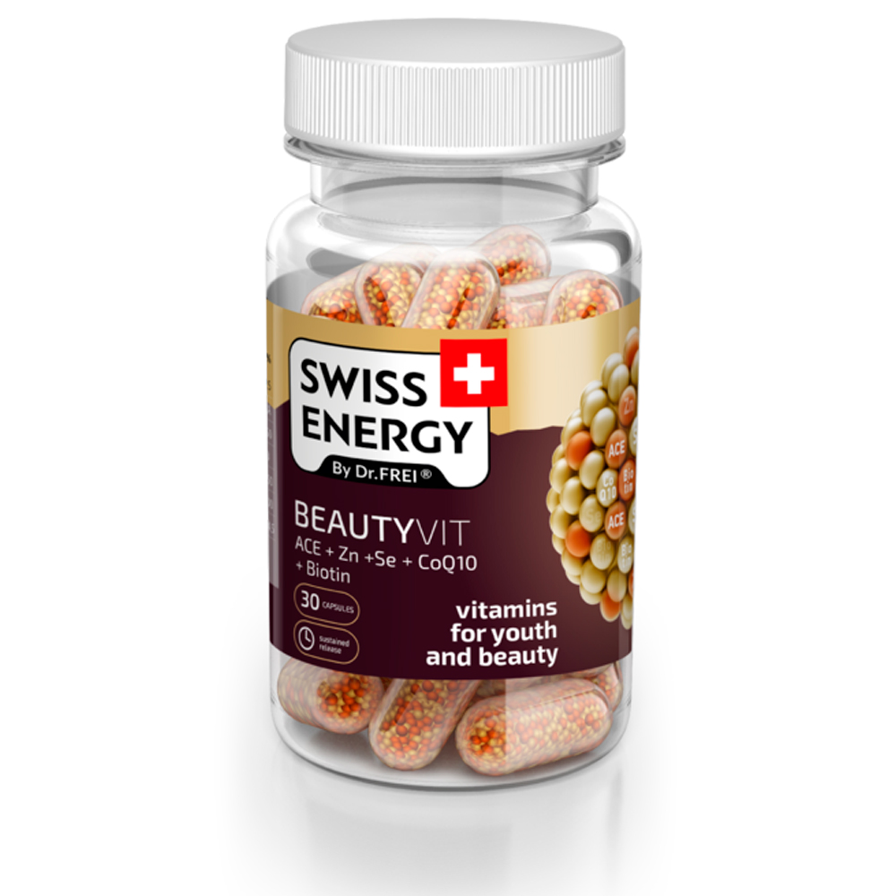 Витамины Swiss Energy NanoCaps Swiss Energy BEAUTYVIT N30 photo 1