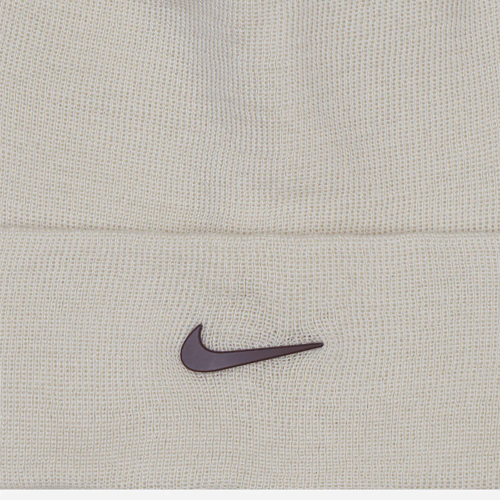 Шапка Nike U NSW BEANIE CUFFED SWOOSH MISC Бежевый photo 3