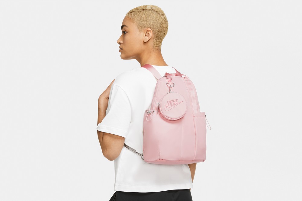 Rucsac Nike W NSW FUTURA LUXE MINI BKPK CW9335-630 Roz photo 2