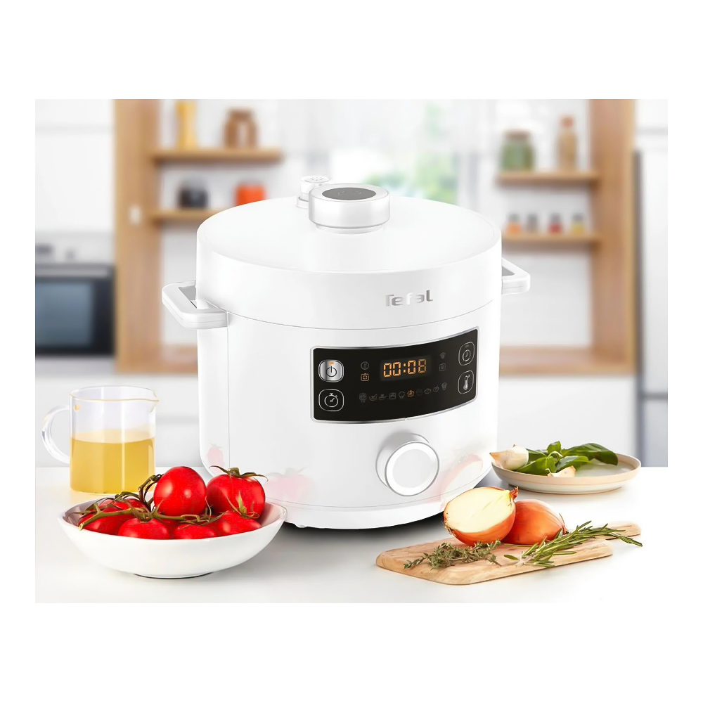 Мультиварка Tefal CY754130 /5 л и более / 1090 / 10авто-программ / Белый photo 5